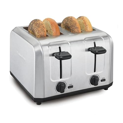 Hamilton Beach Hamilton Beach 4-Slice Toaster with Extra-Wide Slots (24910G)