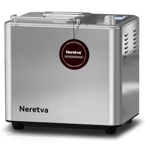 Neretva Neretva 20-in-1 Bread Maker, Dual Heater (2 lb)