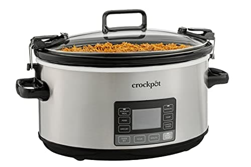 Crock-Pot Crock-Pot 7 Qt Programmable Cook & Carry (Stainless)