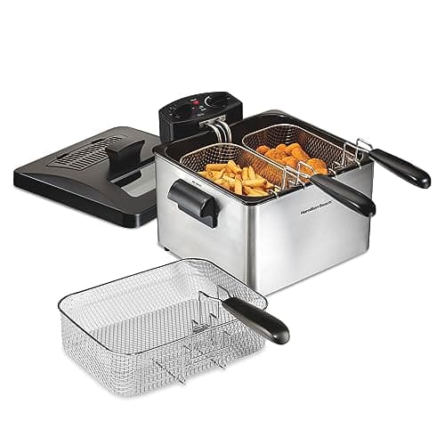 Hamilton Beach Hamilton Beach Professional-Style Deep Fryer, 4.5 L, 3 baskets (35034)