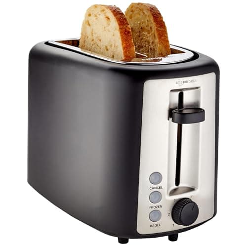 Amazon Basics Amazon Basics 2-Slice Toaster, 900 W (KT-3680)