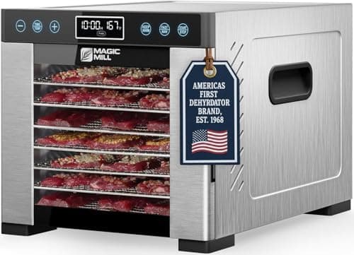 Magic Mill Magic Mill Pro 7-Tray Stainless Steel Dehydrator (MFD-7700)