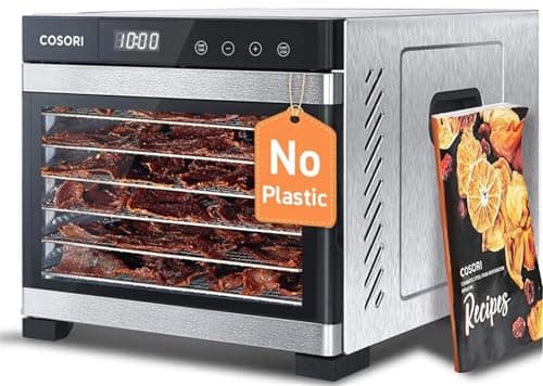 Cosori Cosori Premium 6-Tray Stainless Steel Dehydrator (CP267-FD)