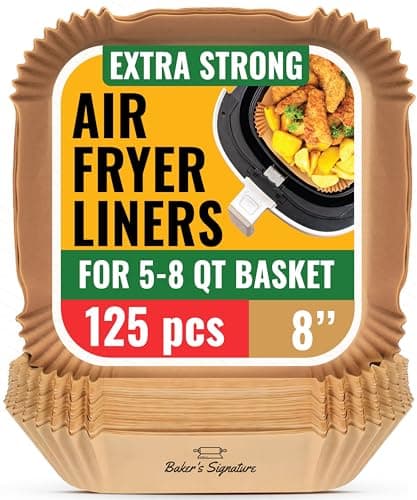Generic Disposable Air Fryer Paper Liners, 125 pack